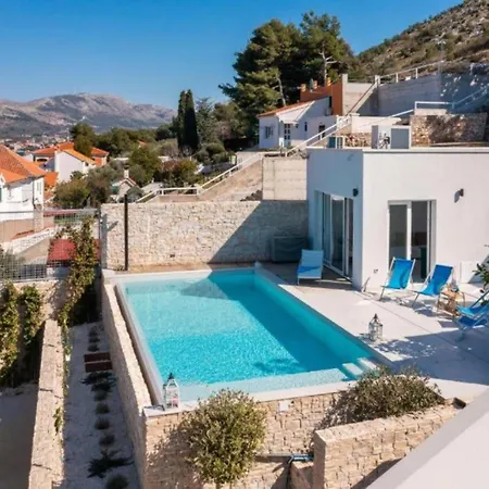 Villa Seafront Six Bedroom Modern With Pool Nancy Grebaštica